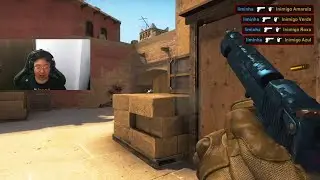 QU&Eacute; OTA? LIMINHA PEGA 4 KILLS DE  DESERT!!! #liminha #csgo #queota