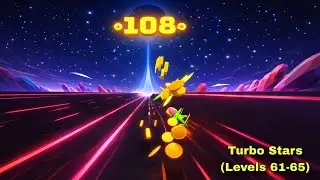 Turbo Stars - All Levels Gameplay Pop Pi (Levels 61-65)