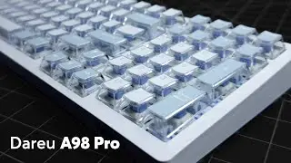 Ultimate Dareu A98 Pro II Neon Keyboard |&nbsp;Tri-Color Injection Keycaps!