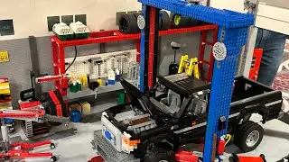 LEGO Mechanics Shop With Movement - BrickCan 2024