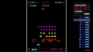 アーケードアーカイブス スペースインベーダー・パート2【PS4】キャラバンモード　ステージ４から　8660pts.