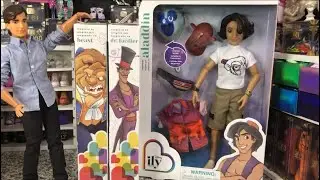 Disney ILY 4Ever: Aladdin Boy Doll with Beast & Dr Facilier fashion Packs Unboxing and Review