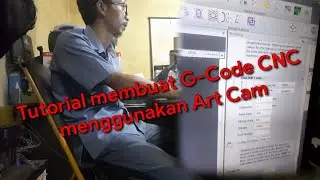 Cara membuat G-Code CNC Mach3 menggunakan ArtCam || DRTivi Studio