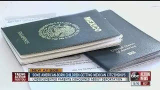 Undocumented parents rushing to get their American-born children Mexican citizenships