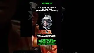 Top 10 UK Rap Intros of All-Time (According to ChatGPT)