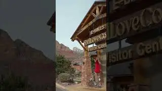 Feellove coffee with a view of Zion National Park 🫶🌞