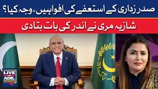 Why Are There Rumors About President Zardari&rsquo;s Resignation? | Shazia Marri Reveals All | Dawn News