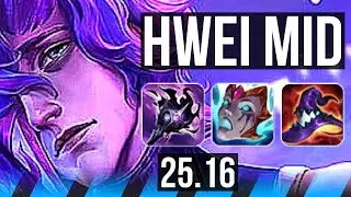 HWEI vs ZED (MID) | NA Challenger | 25.16