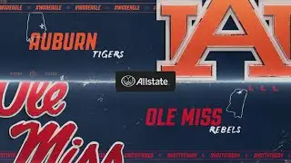 CFB 26 #17 Auburn V #7 Ole Miss WEEK 4 YEAR 1
