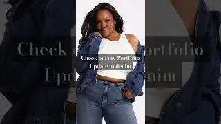 Denim reset 💥Hashtags: #PlusSizeModel #BodyPositive #CurveModel #DenimStyle #plussizefashion