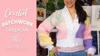 Crochet Patchwork Cardigan / Sweater