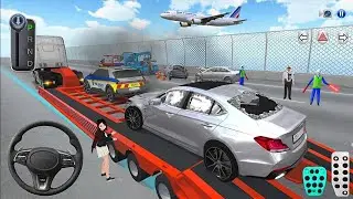 Car Crashes in New Eight Lane Highway & Trailer Truck Transport - 3D Driving Class 2025 Gameplay🎮