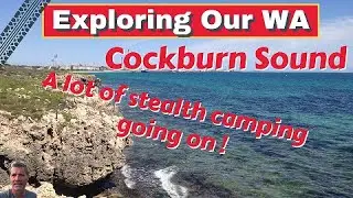 Stealth van camping Perth .Cockburn Sound , Van life . I didn't say a thing !