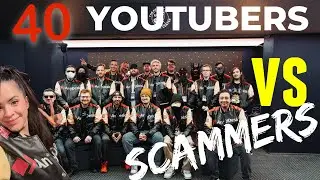 40 YouTubers vs. Scammers - The People's Call Center 2025 #irlrosie