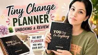 Tiny Change Planner Unboxing: Your New Tool for Goal Setting and Success