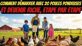 Comment d&eacute;marrer avec 20 poules pondeuses et devenir riche, &eacute;tape par &eacute;tape