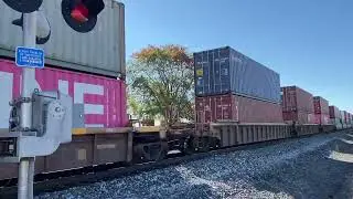 NS train passing by with a happy crew!