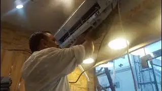 An other AC installation with good method 