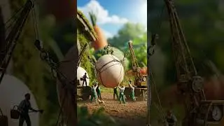Securing the Giant Egg! Mission Critical!