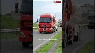 Pertamina trailer tank truck #shorts #trucks