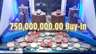 Coin Pusher R1, бай-ин на 750 миллионов долларов, игра с высоким риском Coin Pusher.