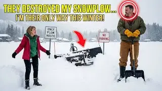 HOA Destroyed My Snowplow Over “Parking Violations” — Too Bad I’m Their Only Winter Access
