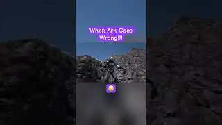 When Ark Goes Wrong!!! #gaming #arksurvivalevolved #arkascended  #ark #scary #shorts #gaming