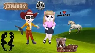 MY TALKING ANGELA 2 COWBOY🥷🦹