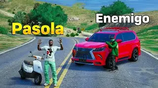 Pintamos Mi Pasola Para Fugarnos De Mis Enemigos En Gta Rp