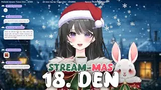 (🎄18. den Stream-mas❤️) Včera byl stromeček IRL, dneska bude v Minecraftu! Ale až po Palii.