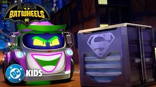 SUPERMANium Heist! | Batwheels | @dckids