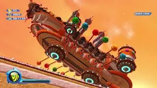 Sonic Colours Ultimate - Sweet Mountain Boss Speedrun - 0:57.30