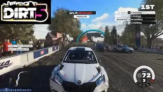 Dirt 5 - Let's Play Gameplay - Arcade video 1: Henningsvaer Reverse (PC, 1080p, 60fps)