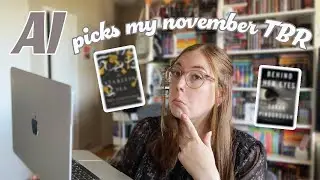 NOVEMBER READING PLANS | AI picks my TBR