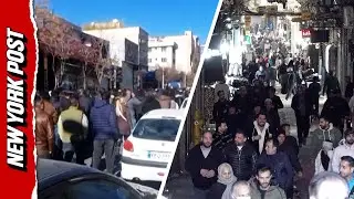 В Иране вспыхнули беспорядки на фоне резкого падения курса валюты, спровоцировавшего общенационал...