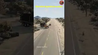Realistic Highway Car Crashes | Cinematic BeamNG Drive Crash Simulation Shorts