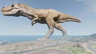 Trex Dinosaur  #dinosaur#Beamng