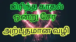 பிரிந்த காதல் ஒன்று சேர/Break-up Love healing method in tamil/Mind soldier