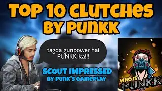 Top 10 clutches by VR PUNK in VILLAGER ESPORTS SCRIMS |TEAM MYM|who is PUNK?