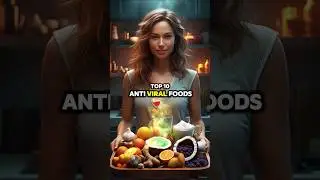Top 10 Powerful Anti-Viral Foods to Boost Immunity & Fight Infections Naturally! #health #wellness