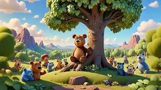 My Teddy Is Stuck in the Tree! 🧸🌳 | Playful Nursery Rhyme for Kids