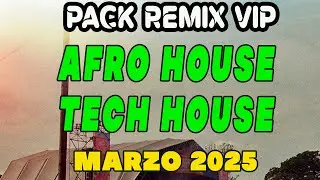 tech house y house y mas pack remix marzo 2025