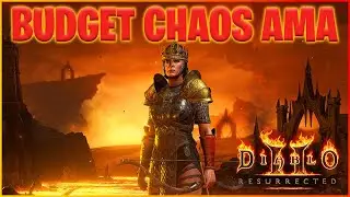 Cheap Ladderstart Bowazon for Chaos Runs [Diablo 2 Resurrected Budget Builds]