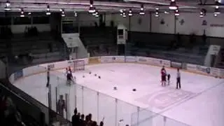 AAA Midget Hockey Fight - Stars Vs Argos - Goalie fight