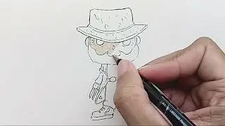 Drawing Funko Pop Old Man Logan