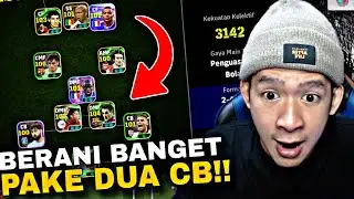 GOKIL! BERANI BANGET PAKE FORMASI 2 CB MAIN DIDIVISI! eFootball 2026 Mobile
