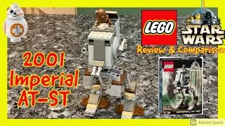 Lego Star Wars: 2001 Imperial AT-ST Review and Comparison | 7127 | LegoMaster738
