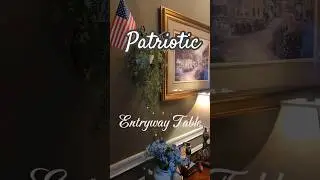 Americana Entryway Table  🇺🇸 #4thofjulydecor
