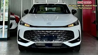 Новые характеристики 2026 года! Совершенно новый MG HS Super Premium: роскошный интерьер и экстер...