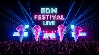 Nonstop EDM LIVE 2026 | Night Festival & Party Energy